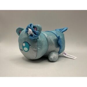 Aphmau Meemeows 6" Blue Sparkle Mermaid Cat Plush